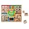 Melissa & Doug Deluxe Wooden Stamp Set - Vehicles 31901 - alternate 1